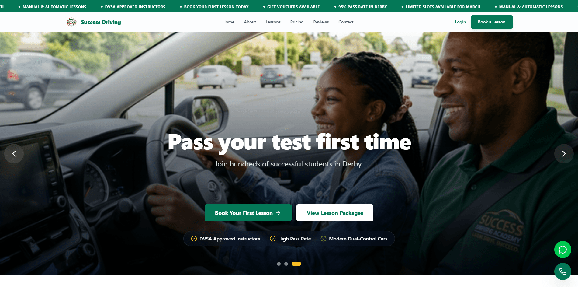 Websites for Driving Schools